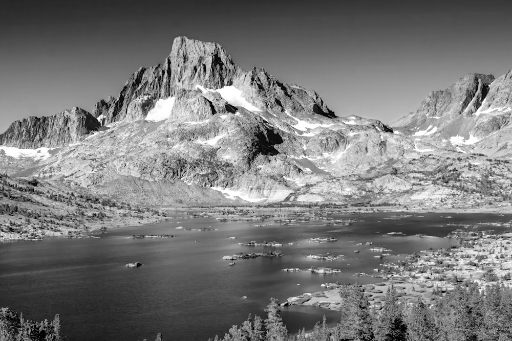 Banner Peak and Thousand Island Lakes