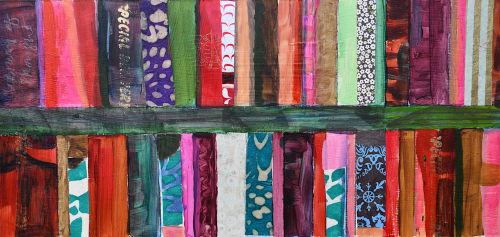 Petit Livres: Shelves Art | All Together Art, Inc Jane Runyeon Works of Art