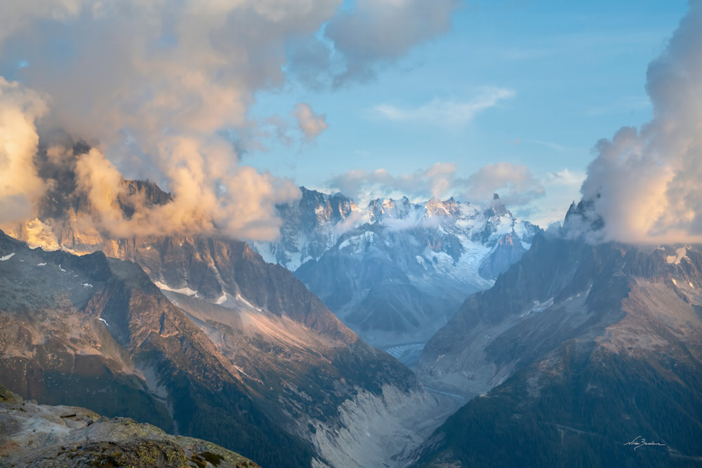 Glacier D'argentiere, French Alps Photography Art | Niobe Burden Fine Art Photography