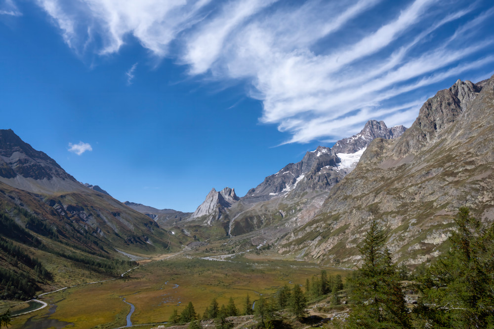 Val Veni   Mont Blanc East Side Photography Art | Niobe Burden Fine Art Photography