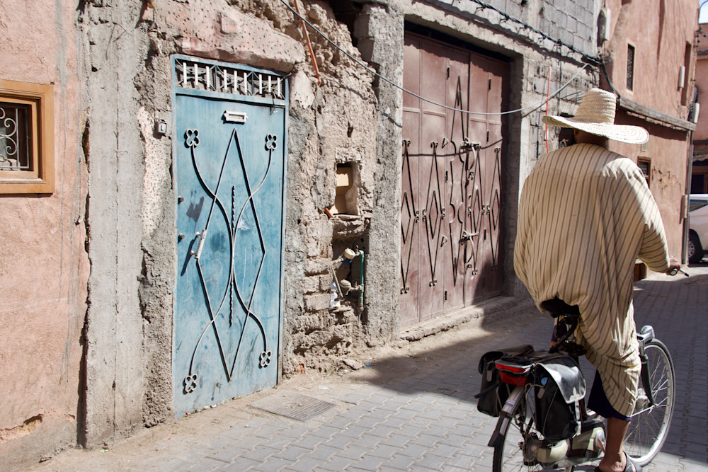 Medina Ride Morocco Art | Leslie Joy Ickowitz