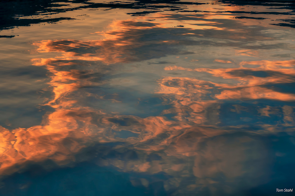 Cloud Reflection Patterns, 2023 Photography Art | Tom Stahl Photography