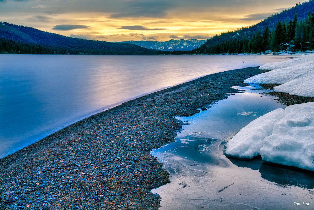 Winter Stillness At Sunrise, 2022 Photography Art | Tom Stahl Photography