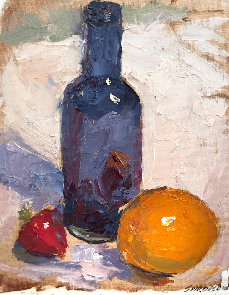 Orange Reflection Art | Kenneth Spirduso Artist