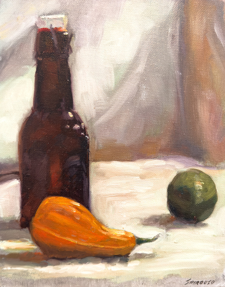 Orange And Green Art | Kenneth Spirduso Artist