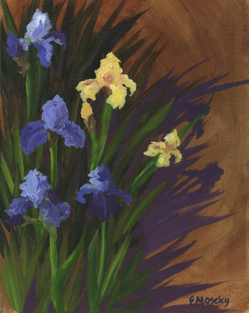Iris Stand Reproduction Art | E.Moseley Studio