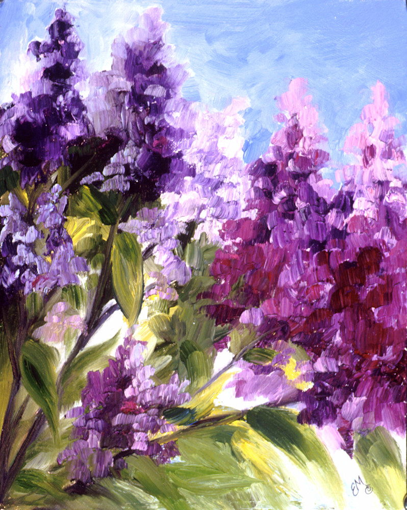 Lilacs Reproduction Art | E.Moseley Studio
