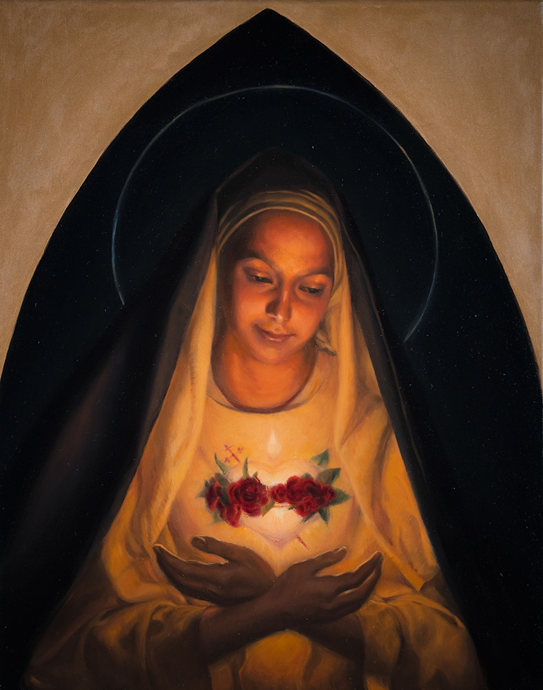 Immaculate Heart Of Mary Art | Stabat Mater Foundation 