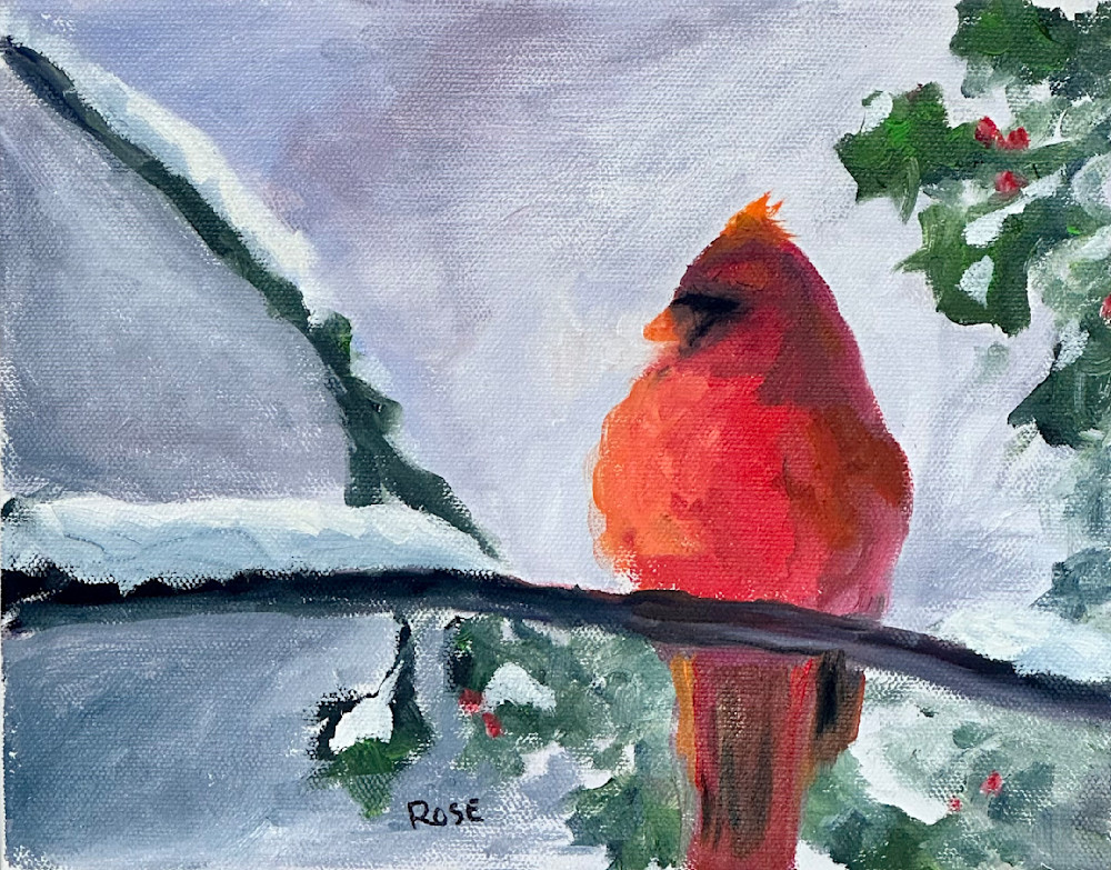 Cardinal View Art | Catherine Rose Gallery