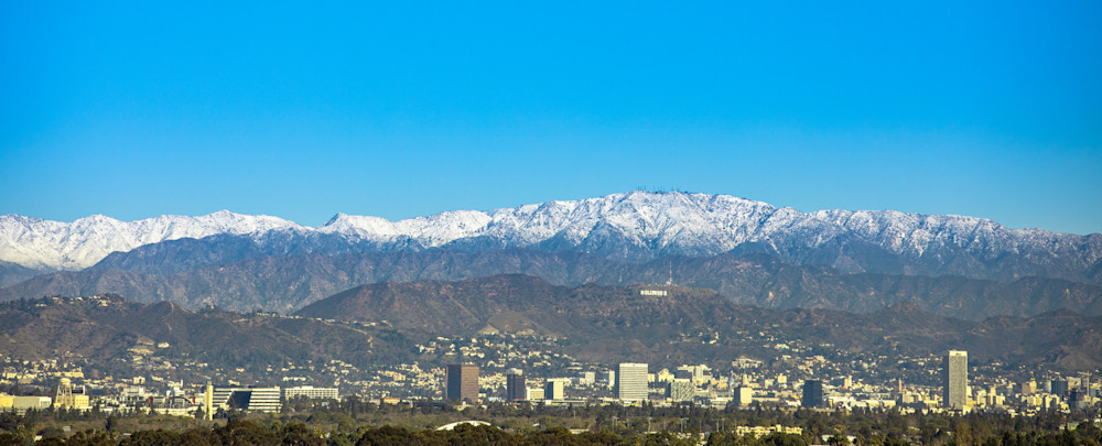 Hollywood Sign Panorama