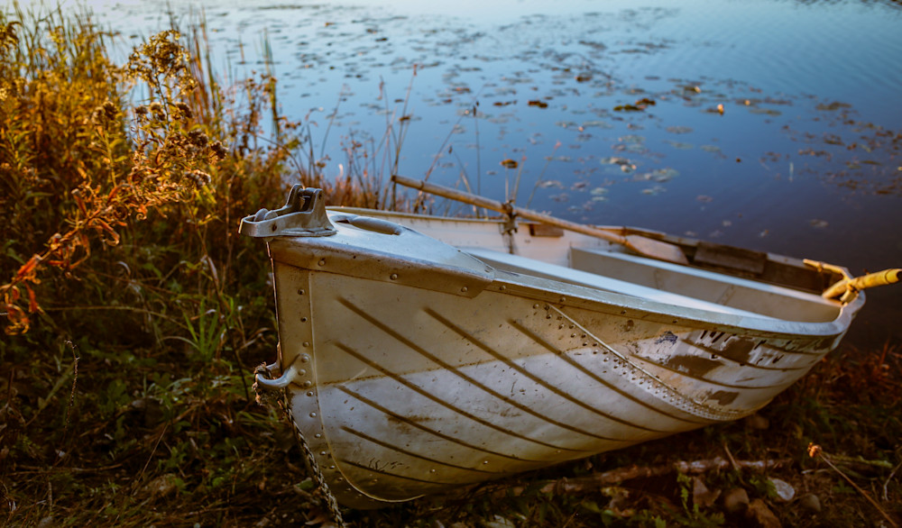 Rowboat on the Shore
