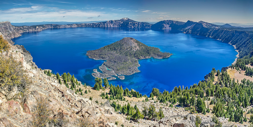 Crater Lake   Panorama 1 Photography Art | John Schmidt Photography