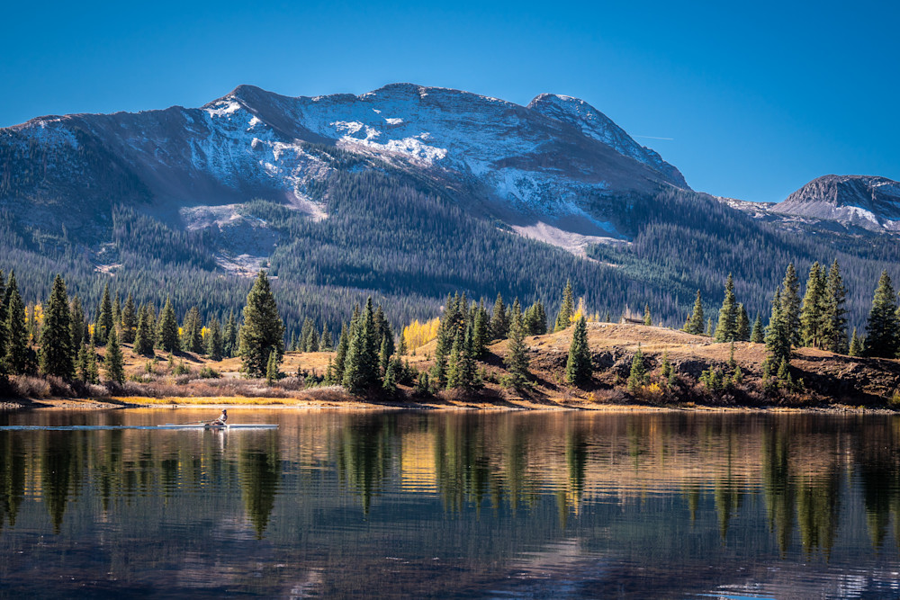 Lake Molas Rowing Photography Art | Patricia Claire Photography
