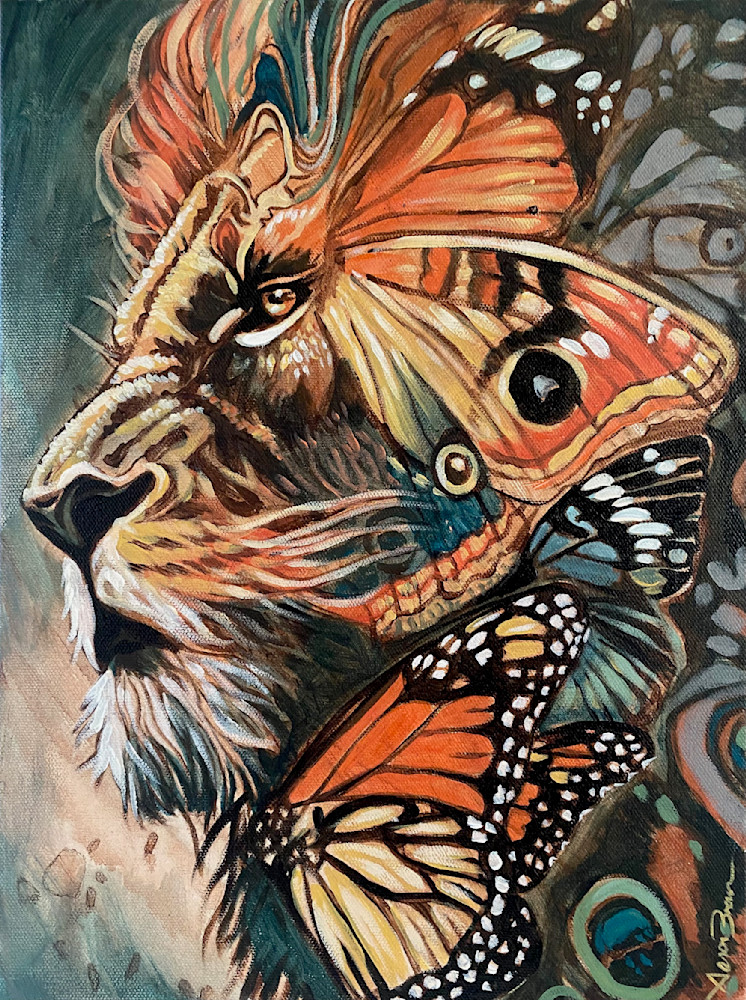 The Formation Of Courage Art | Aeron Brown Art