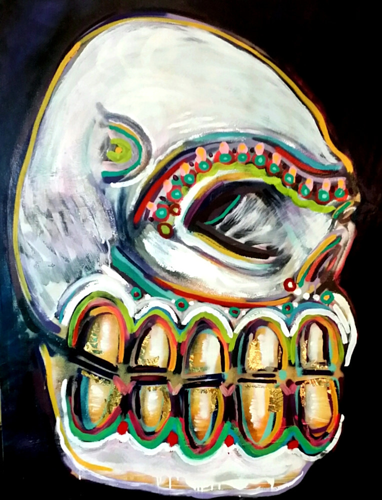 Calavera Bala 2015 Art | On Q Fine Arts