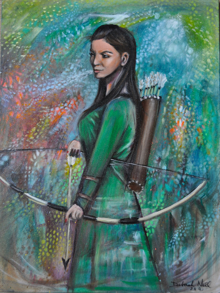 Ready Warrior  Art | Deborah Nell Art