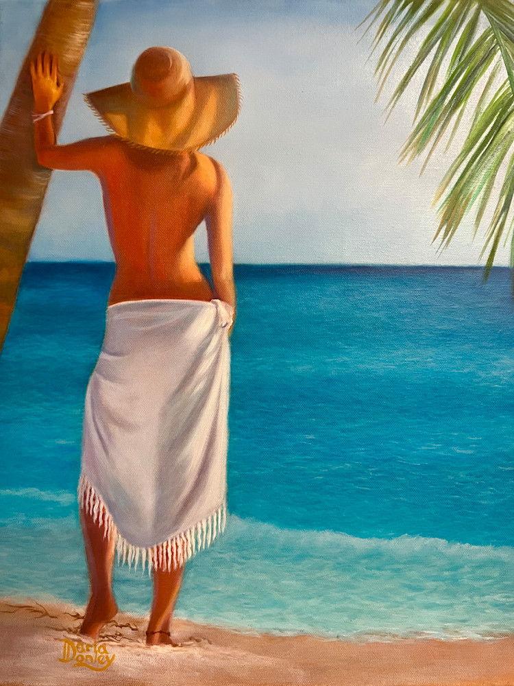 Tropical View Of Serenity Art | darladonleyart