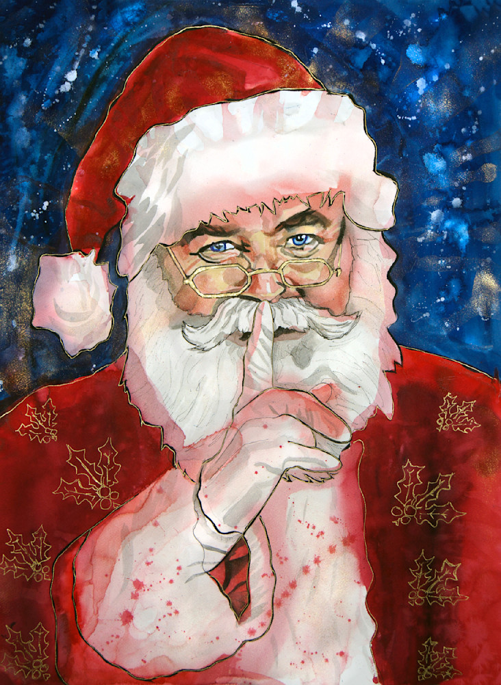 Santa Art | William K. Stidham - heART Art