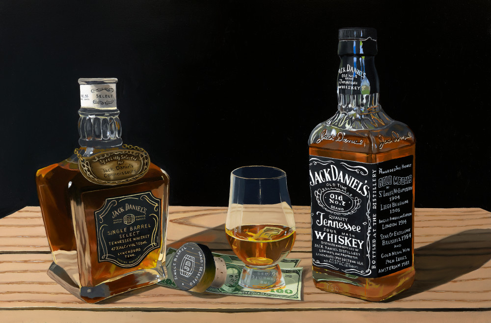 Jack Daniels Connoisseurs Art | Brien Cole Fine Art