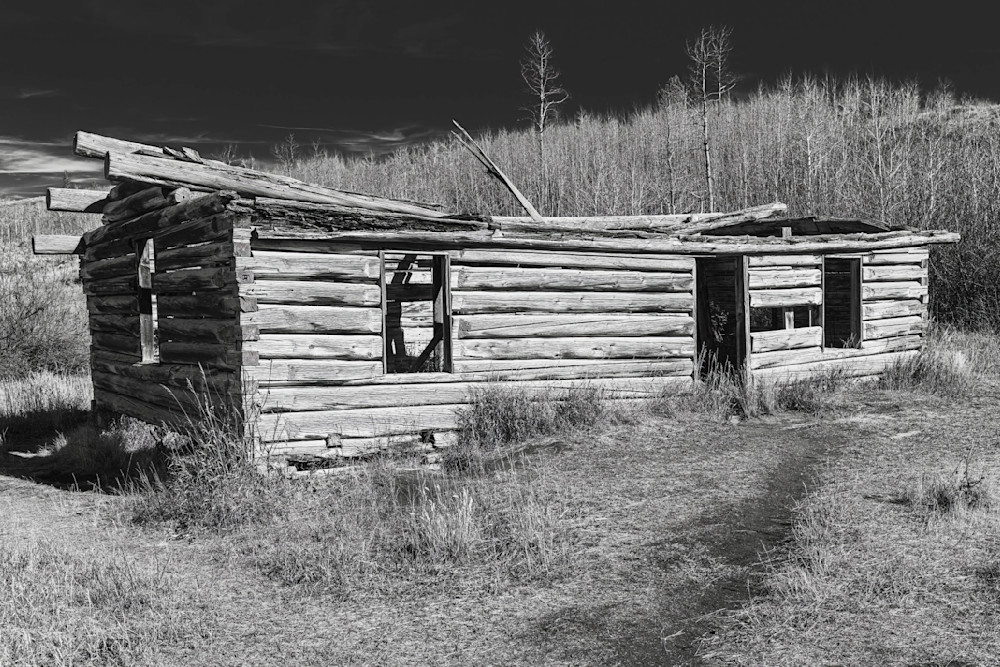 Tco   Ghosts Of Better Times B&W Art | Open Range Images