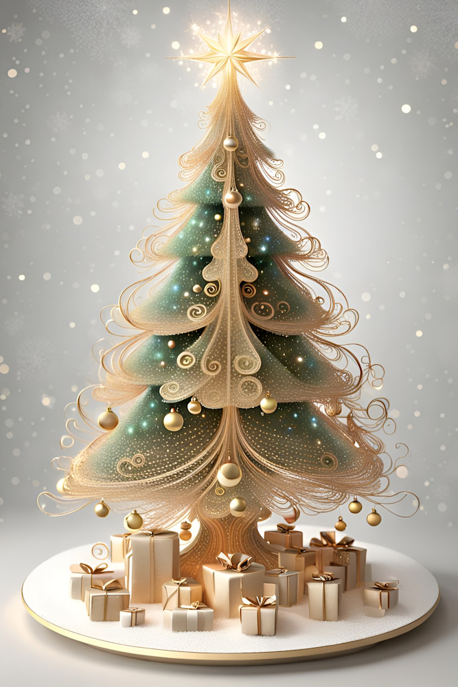 Decorative Christmas Tree Photography Art | Playful Gallery by Rob Harrison
