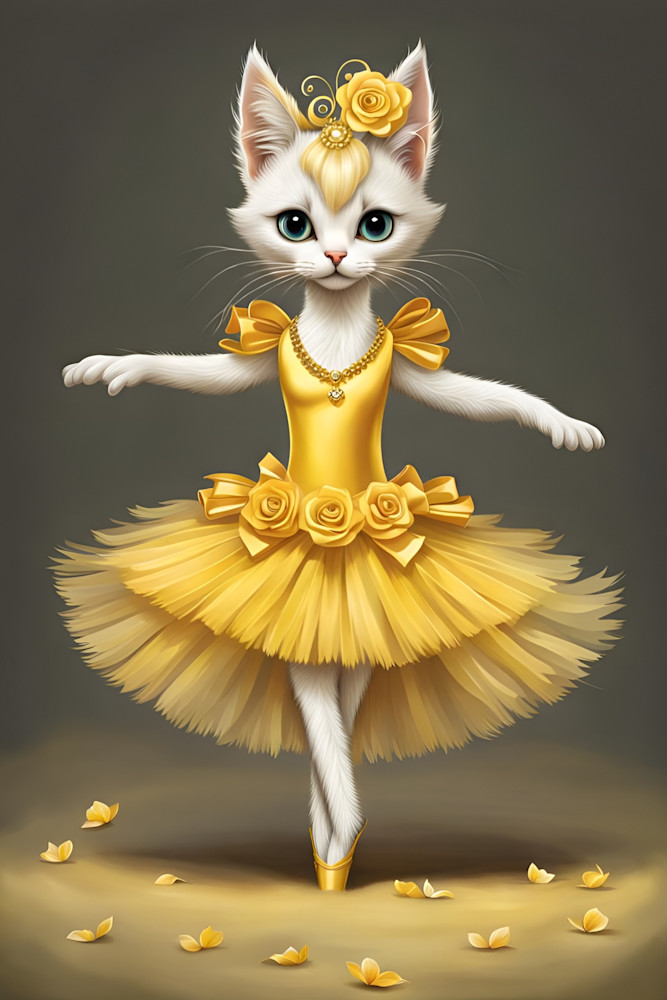 Jasmine Cat Loves To Dance Photography Art | Playful Gallery by Rob Harrison