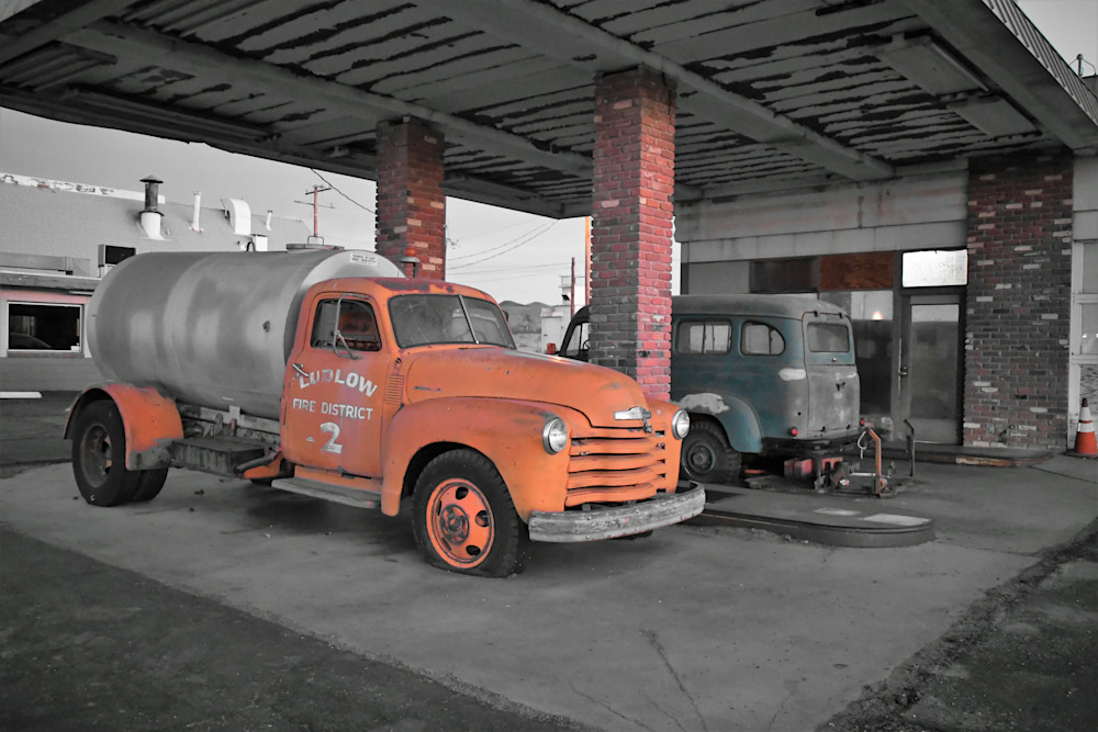 Ludlow Truck Route 666 California  Photography Art | California to Chicago 