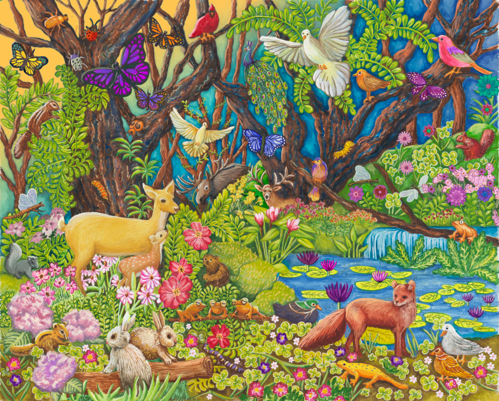 Forest Animals  Art | Andrea Strongwater