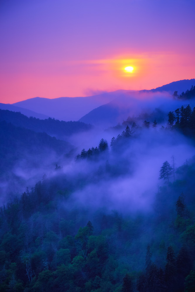 Peacful Majesty Great Smokey Mountains Photography Art | Dale F Meyer Photography