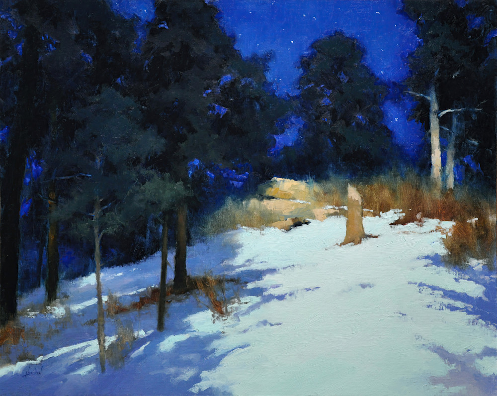 Colorado Moonlight Art | Hamilton Fine Art LLC