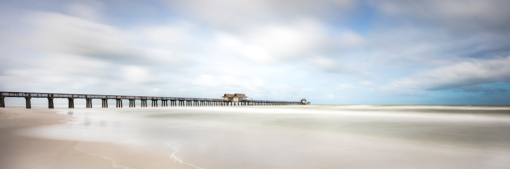 Naples Pier 5 Pano Photography Art | Dennis Goodman Photography, Inc.