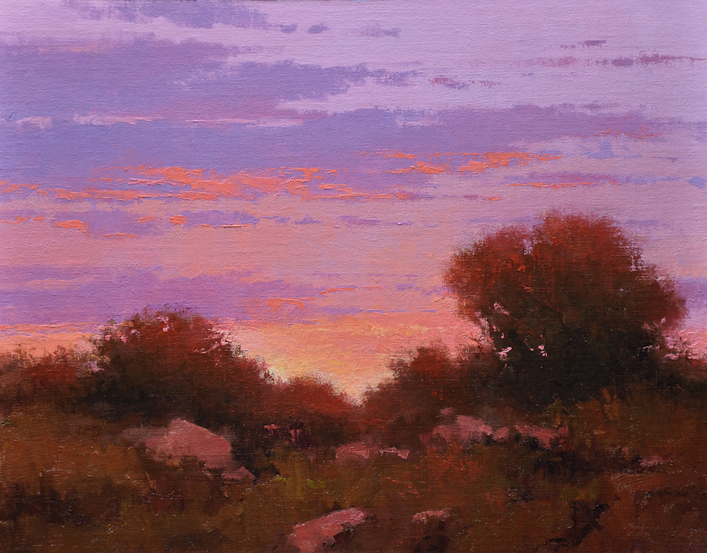 Red Rock Sunset Art | Hamilton Fine Art LLC