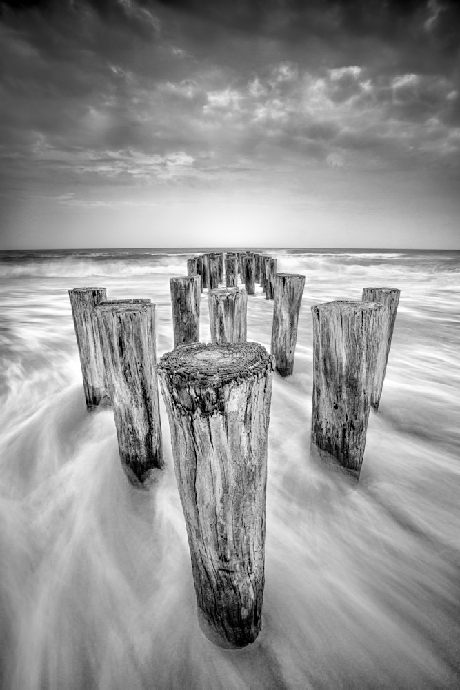 Tropical Storm Debby | Naples, Florida |  B&W Photography