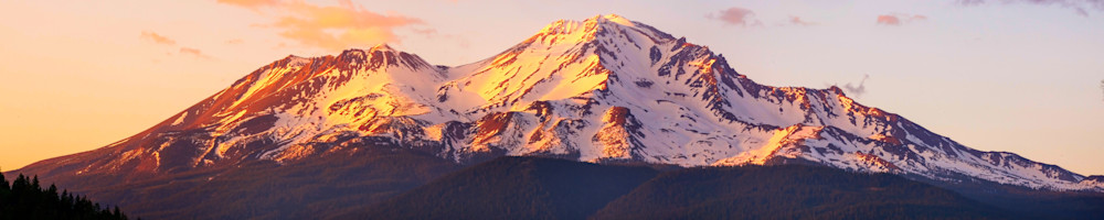 Mt. Shasta Panorama Photography Art | Anand's Photography