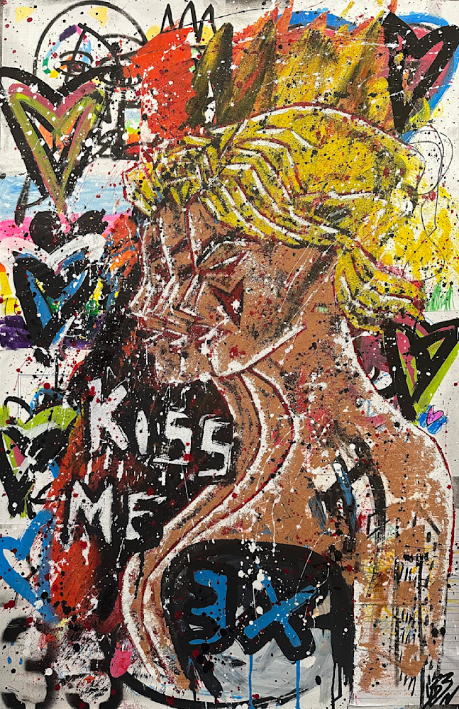 Kiss Me 3 Times Art | 33n Art