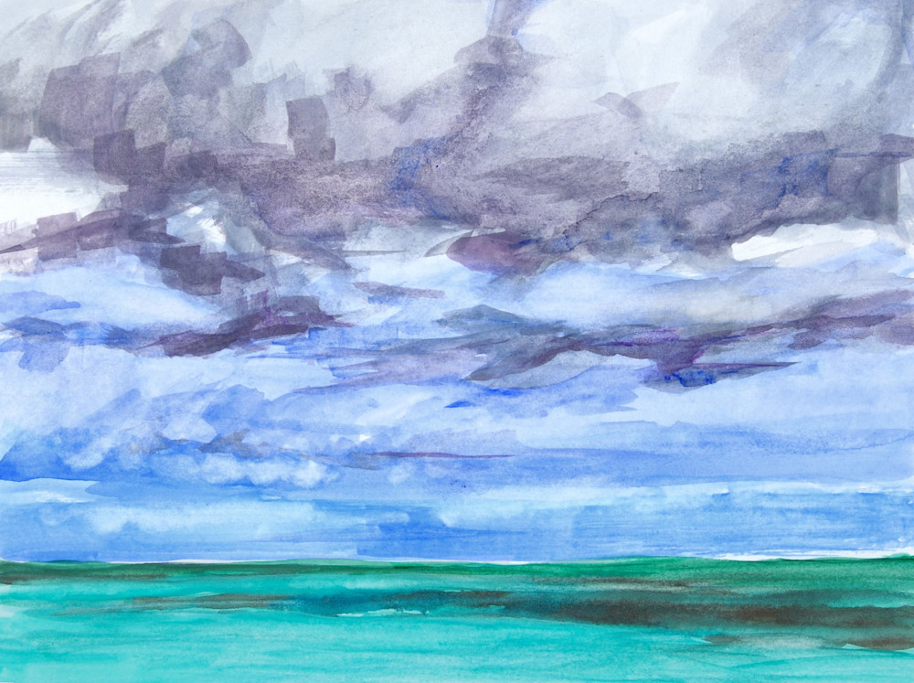 Cloud Study 2 Turks And Caicos Art | EMT Fine Arts
