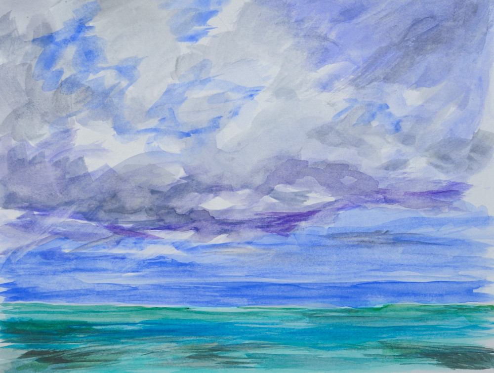 Cloud Study 1 Turks And Caicos Art | EMT Fine Arts