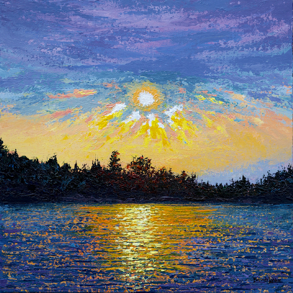 Morning Sunburst Art | Brenda LaRose Fine Art Studio