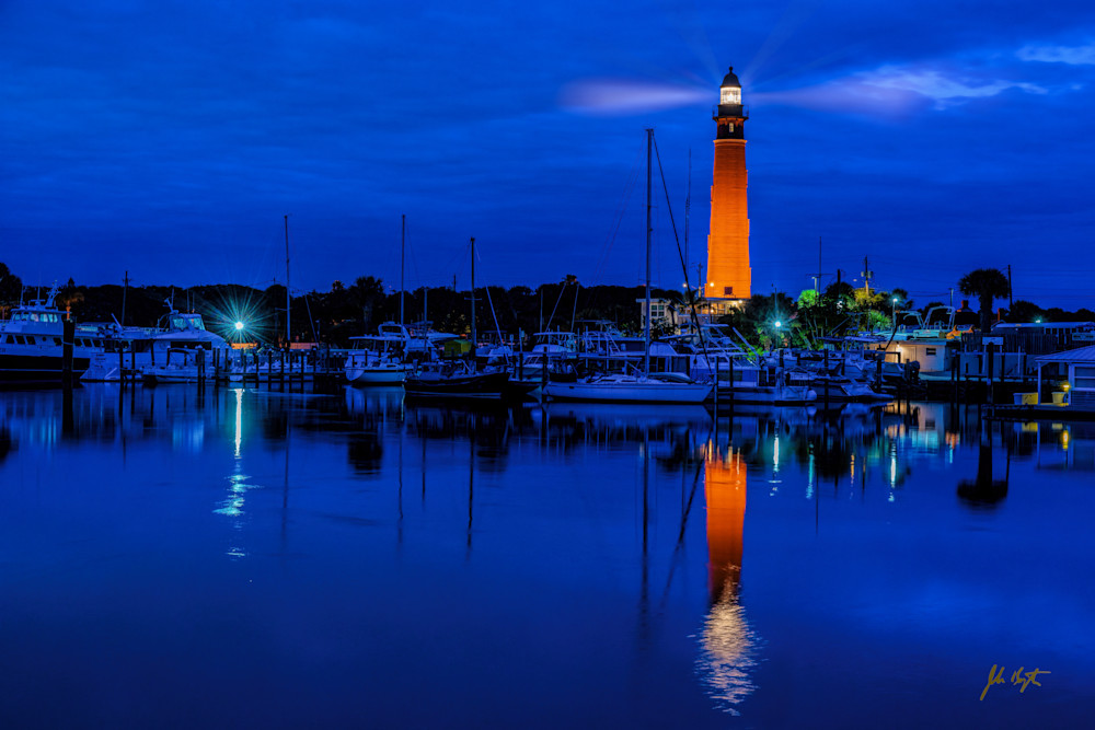 Twilight At Ponce De Leon Inlet Lighthouse Photography Art | John Kennington Photography