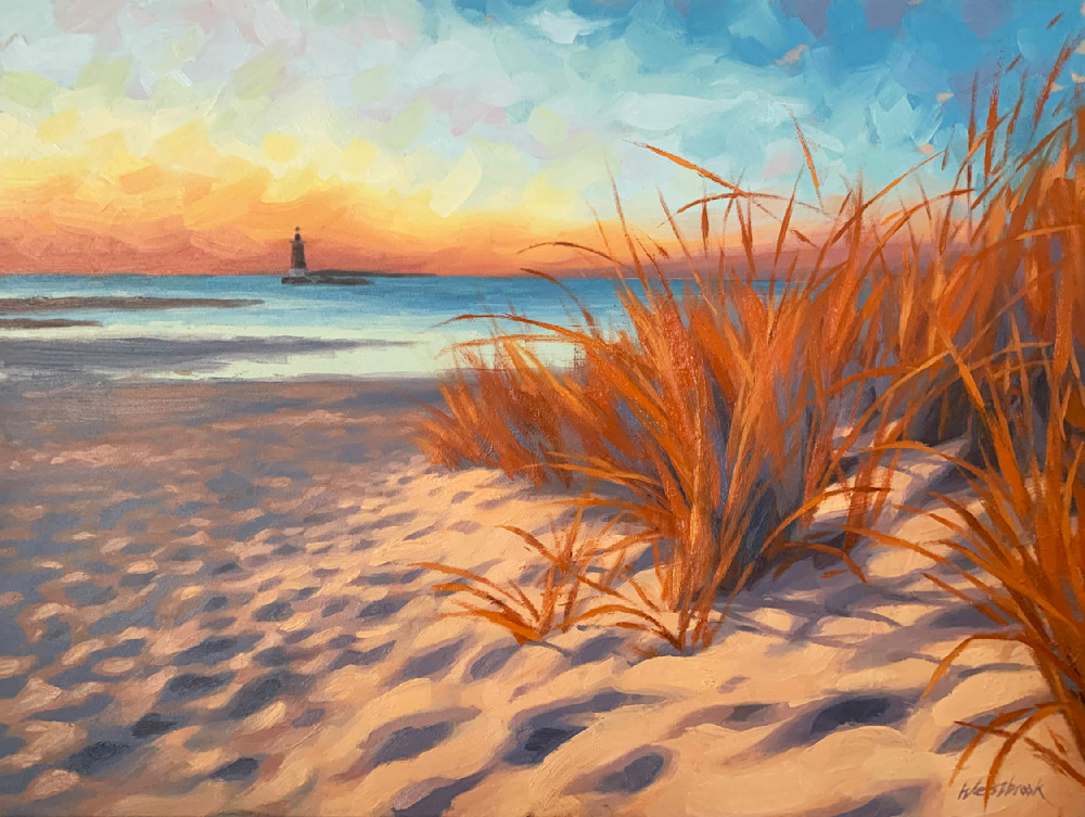 Golden Hour Dunes Art | Eric Westbrook Art