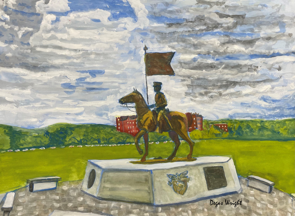 Buffalo Soldier Legacy  Art | Degas Wright, LLC