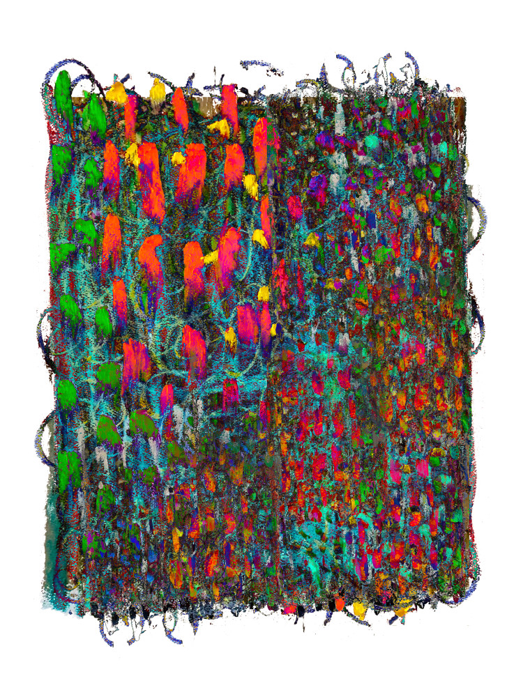 Threads Iii Art | Ruth Kedar Art