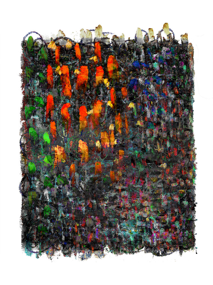 Threads Iv Art | Ruth Kedar Art
