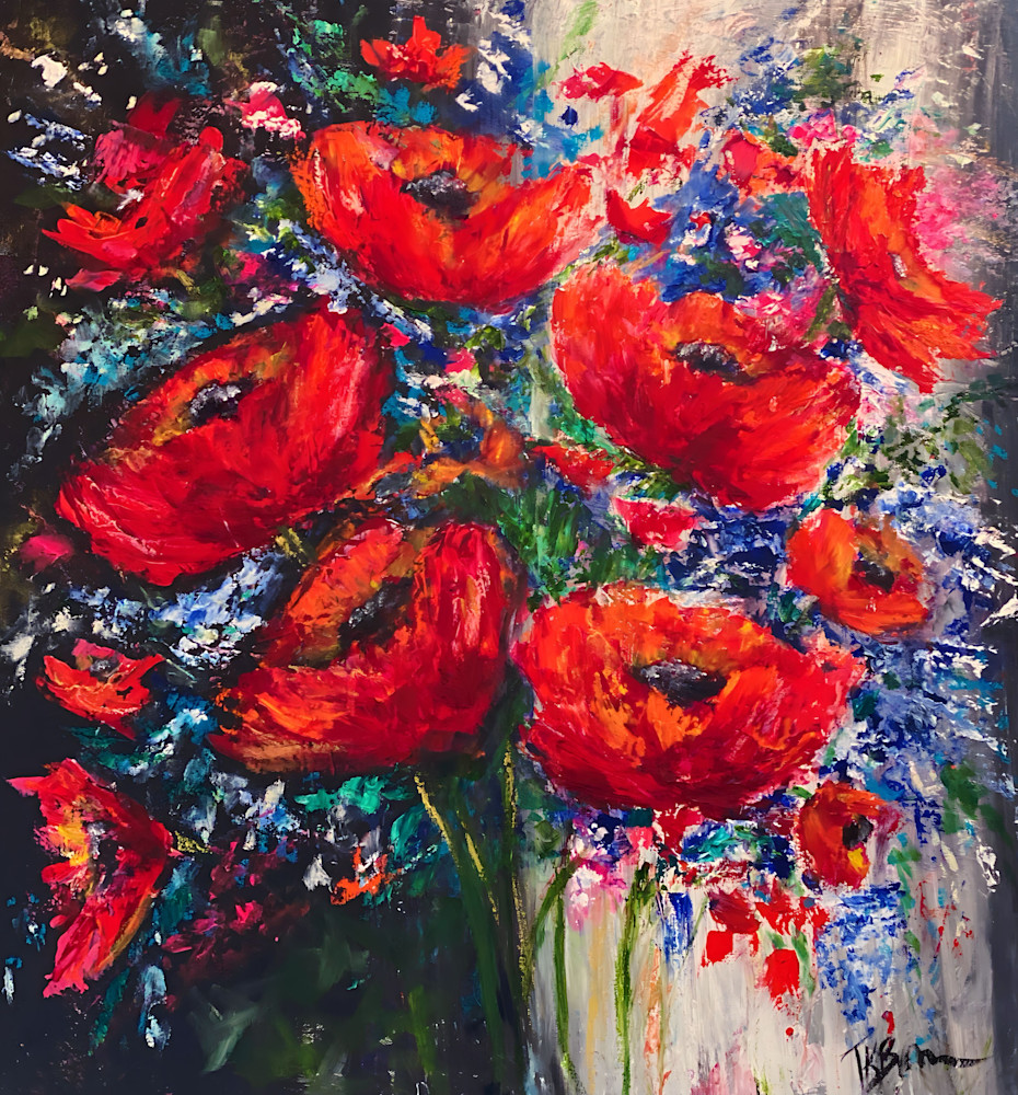 Poppy Garden  Art | tkbrown