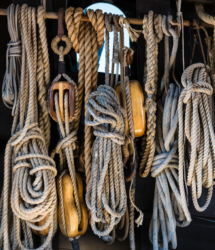 Yachting Ropes at the Ready | Chris Tucker Photography