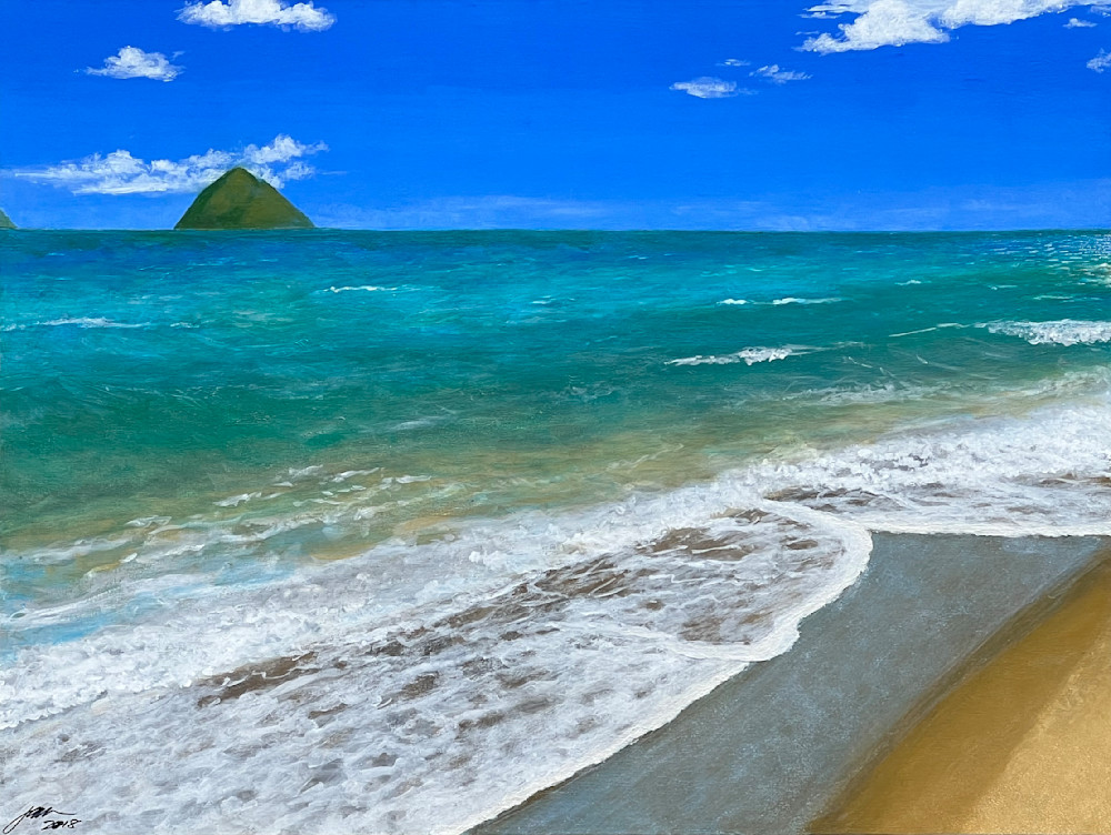 Lanikai Beach Art | James M Caron