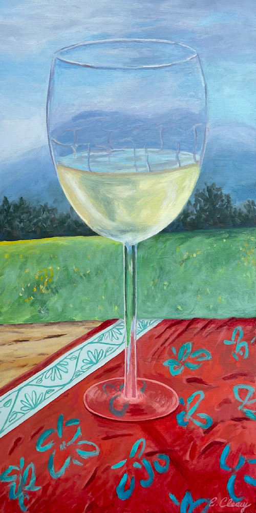 One More Glass Art | Elizabeth Cleary