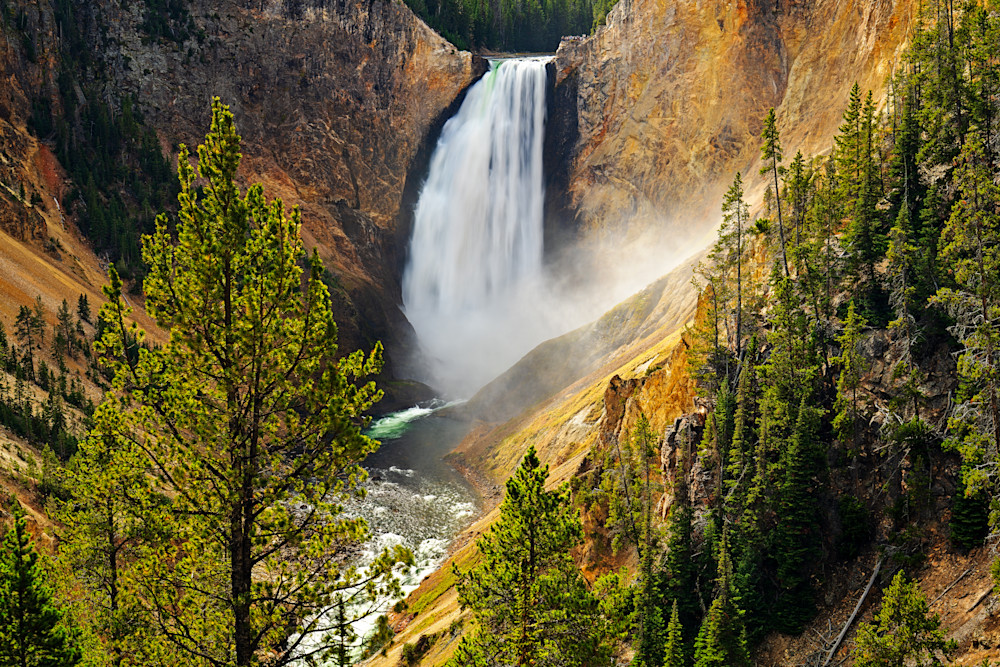 Lower Falls of the Yellowstone River — Yellowstone National Park fine-art photography prints
