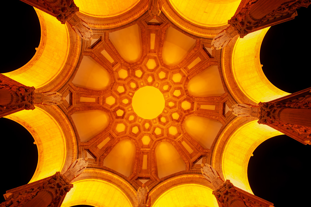 Looking Up At The Palace Of Fine Arts Photography Art | Anand's Photography