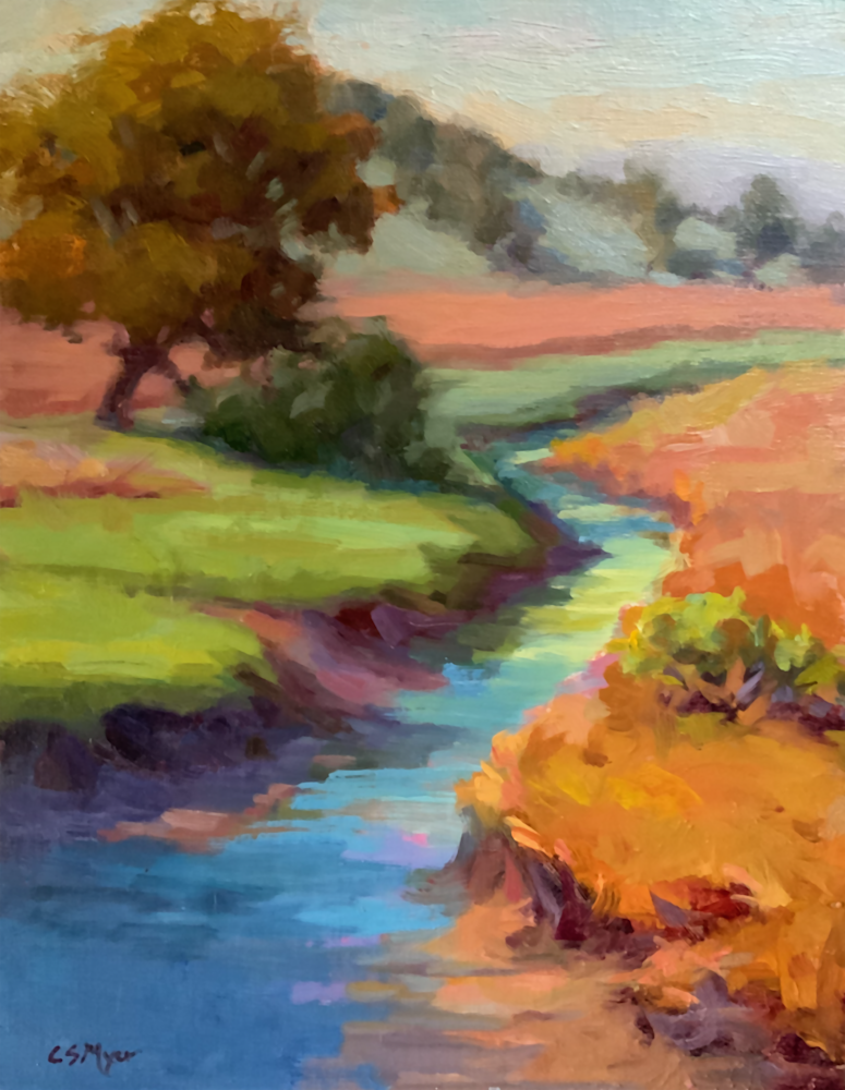 Las Gallinas Creek Art | Carol Smith Myer